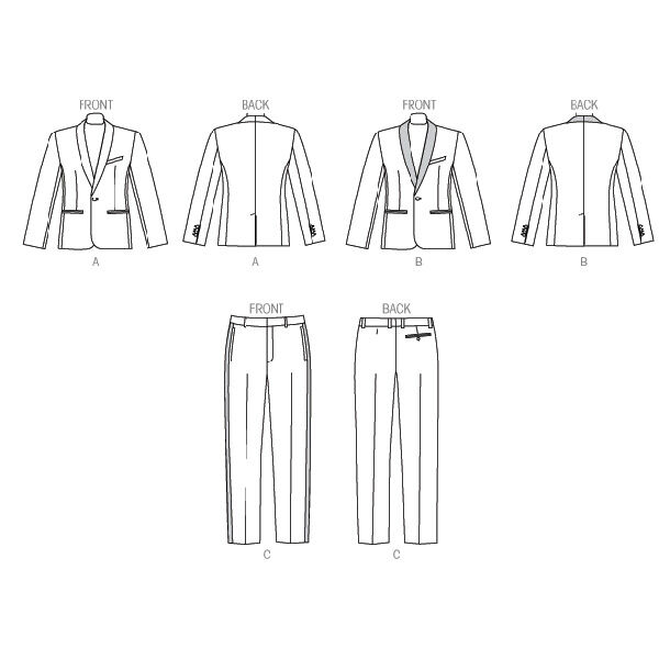 Herenjas|broek, Vogue 9097 | 44 - 56, image number 8