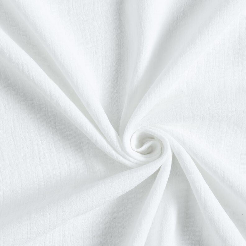 Linnen-katoen-mix Jacquard Golvenmotief – wit,  image number 4