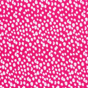Badpakstof mini stippen – intens roze/wit, 