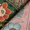 Decostof Gobelin Bloemenornamenten – groen/lichtoranje,  thumbnail number 4