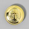Metaalknoop Anker – goud metalen,  thumbnail number 1