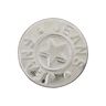 Jeanspatentknoop Ster – zilver metalen,  thumbnail number 1