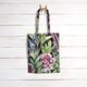 Decostof Gobelin Bloemen – zwart,  thumbnail number 7