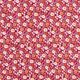 Katoenen stof Cretonne Kleine bloesems – framboos/roos,  thumbnail number 1