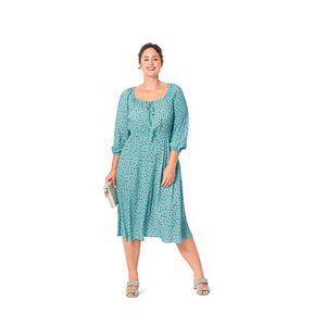 Blouse / Jurk,Burda 6016 | 44 - 54, 
