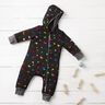 Softshell Glittervlinders – zwart/kleurenmix,  thumbnail number 7