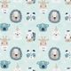 Stoffenpakket Popeline baby – blauw,  thumbnail number 8