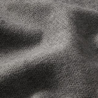 Bekledingsstof fijne chenille – donkergrijs, 