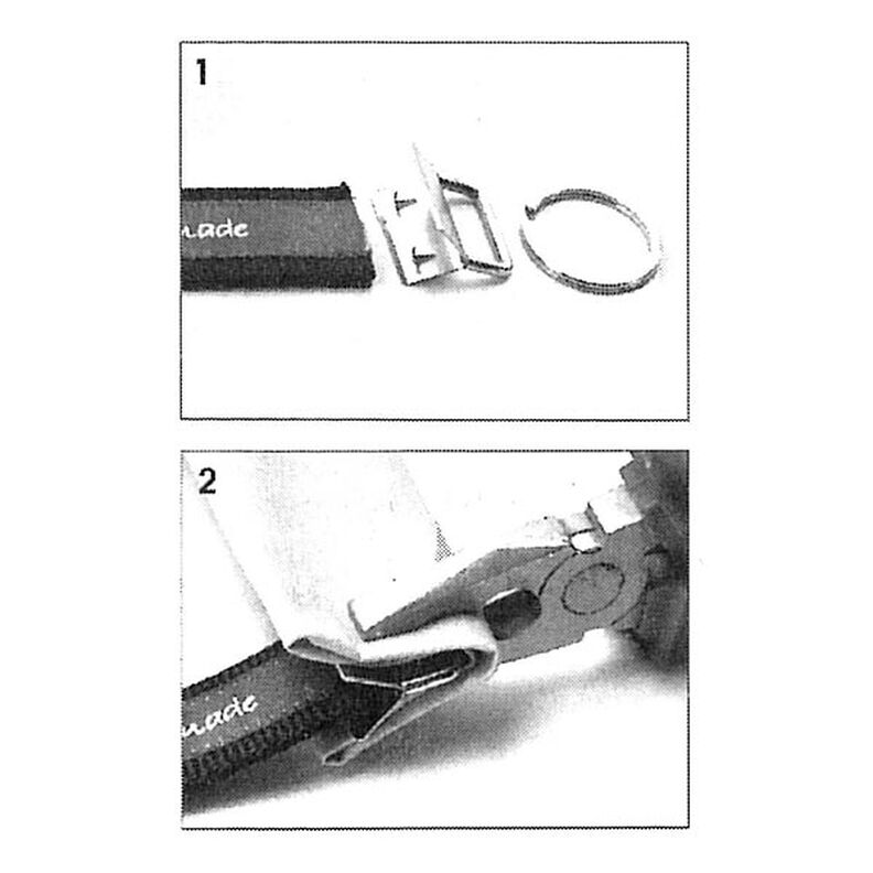 Sleutelkoordhanger – zilver metalen | Prym,  image number 4