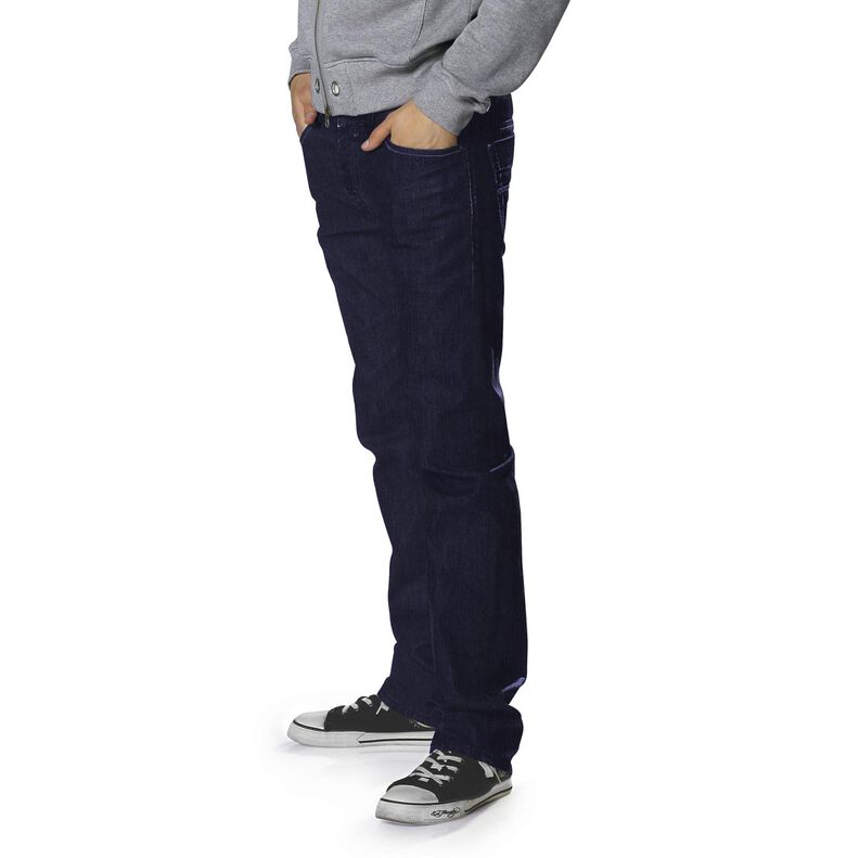 Denim-katoenmix medium – nachtblauw,  image number 7
