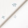 Katoenpopeline Takken en lindebladeren – wit/eucalyptus,  thumbnail number 4