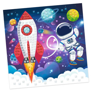 Schuimrubber mozaïek puzzel Astronaut, 