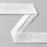 Schuine band sterren [20 mm] - wit,  thumbnail number 1