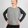 MEVROUW MONA Raglantrui met smalle mouwen | Studio Schnittreif | XS-L,  thumbnail number 3
