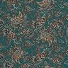 Romaniet jersey Paisley – blauwe spar/perzik sinaasappel,  thumbnail number 1