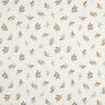 Mousseline/dubbel gehaakte stoffen Takken | Poppy Fabrics – ivoor/mocca,  thumbnail number 1
