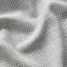Lichte katoenstof ruit – lichtgrijs/wit,  thumbnail number 2