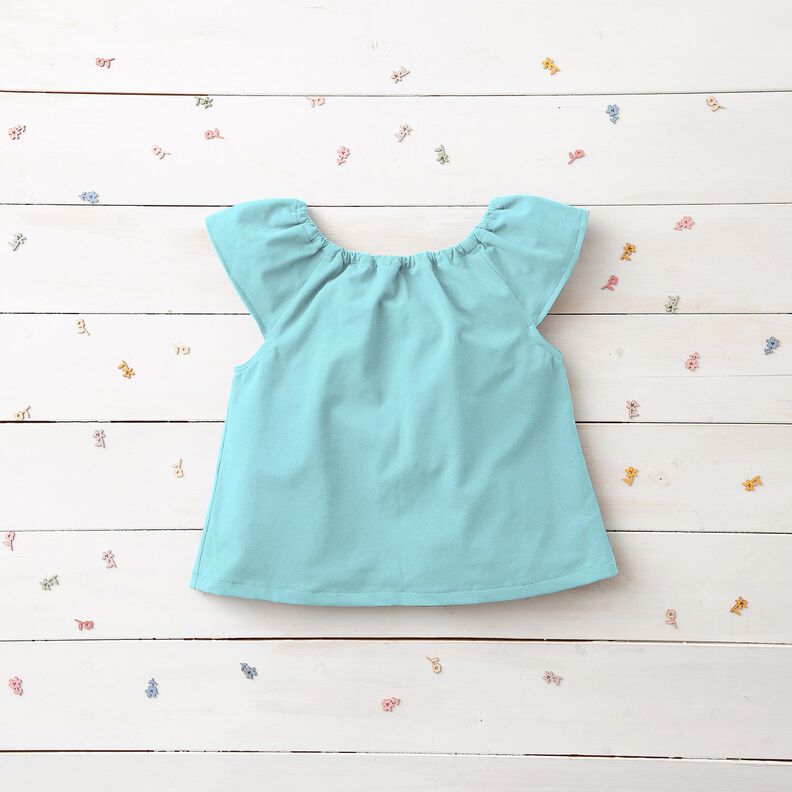 Katoenjersey medium effen – ijsblauw, image number 11