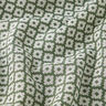 Outdoorstof jacquard Ruiten – olijf,  thumbnail number 2