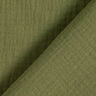 Mousseline/dubbel gehaakte stoffen – olijf,  thumbnail number 4