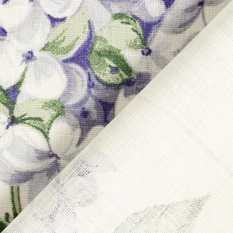 Decostof Panama Hortensia's – ivoor/lila,  image number 4