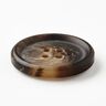 4-gats knoop rond  [Ø 25 mm] – zwartbruin,  thumbnail number 2