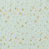 Mousseline/dubbel gehaakte stoffen romantische bloemen – licht mint,  thumbnail number 1