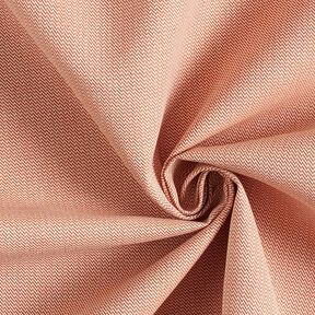 Outdoorstof jacquard Kleine zigzag – terracotta, 