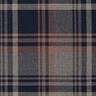 Schotse Ruit Stretch – navy/zalm,  thumbnail number 1