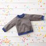 Boordstof effen – indigo,  thumbnail number 6
