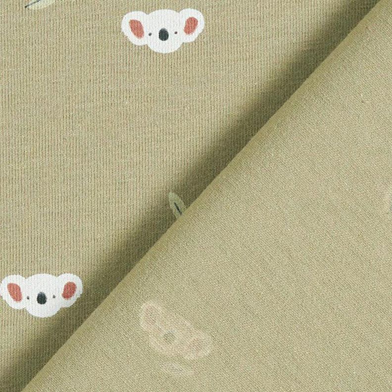 Katoenjersey Koalakoppen – pistache,  image number 4