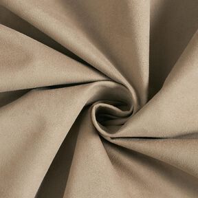 Bekledingsstof Nubuck-imitatie – taupe, 