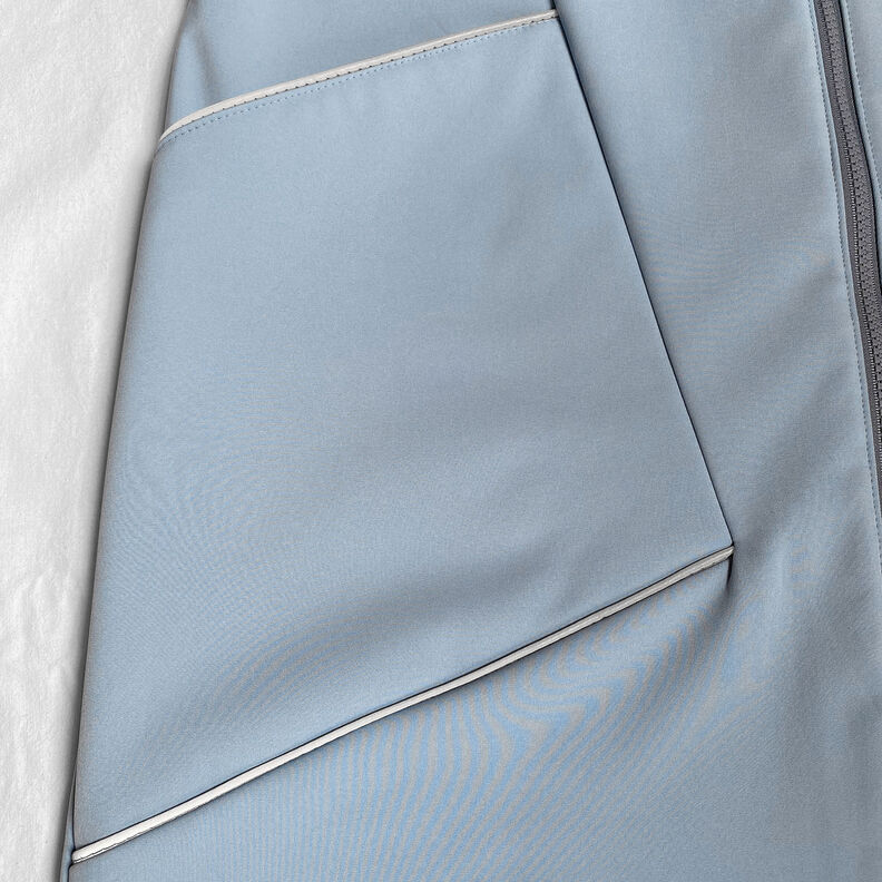 Softshell Effen – duifblauw,  image number 9