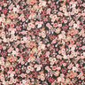 Satijn mooie bloemen – zwart,  thumbnail number 1