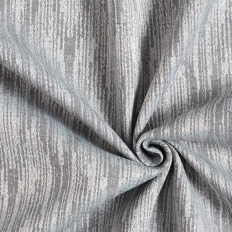 Decostof Jacquard abstracte stof gerecycled – grijs, image number 3