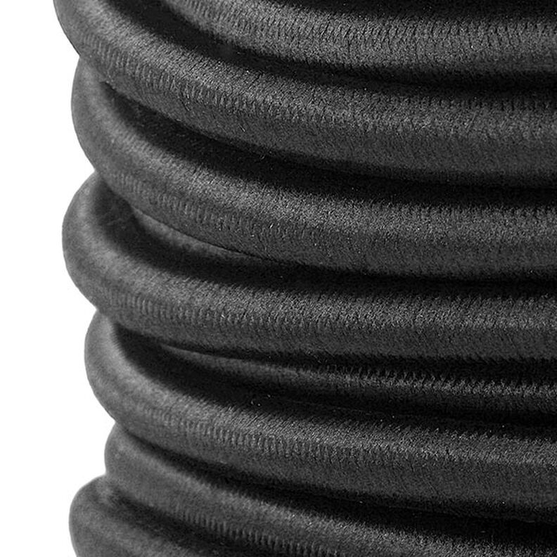 Outdoor Gummikoord [Ø 8 mm] – zwart,  image number 1