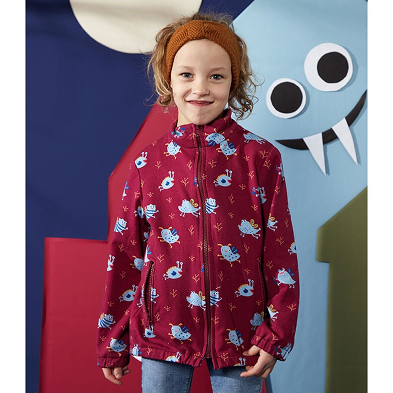 Katoenjersey Medium effen – rood,  image number 9