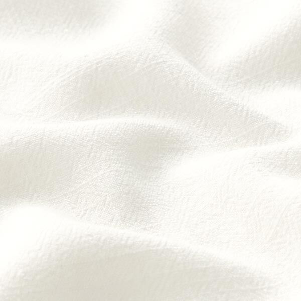 Viscose-linnen-stof – wit,  image number 3