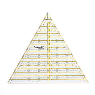 Patchwork Liniaal 60° Driehoek Multi [ Afmetingen:  20 cm  ] | Prym, 