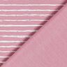 Katoenjersey Skribbel-strepen – oudroze,  thumbnail number 4