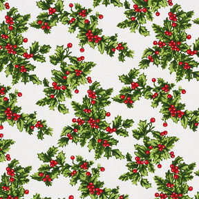 Decostof canvas Maretak – groen/rood, 