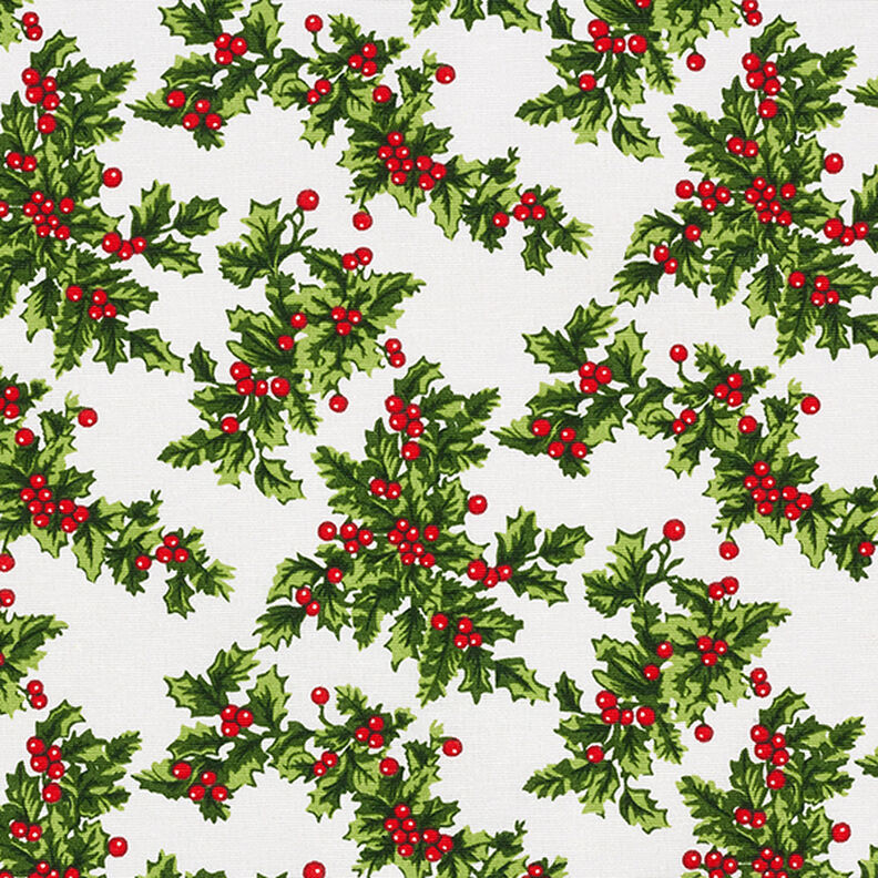 Decostof canvas Maretak – groen/rood,  image number 1