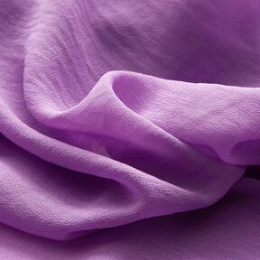 Crêpe chiffon Effen – lila, 