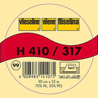 H 410 Plakbare Tussenvoering | Vlieseline – anthraciet, 