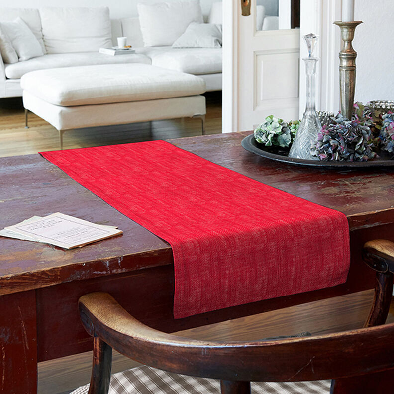 Decostof Jute Effen 150 cm – rood,  image number 7