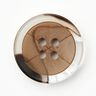 4-gats knoop hoornlook [Ø 20 mm] – mocca,  thumbnail number 1