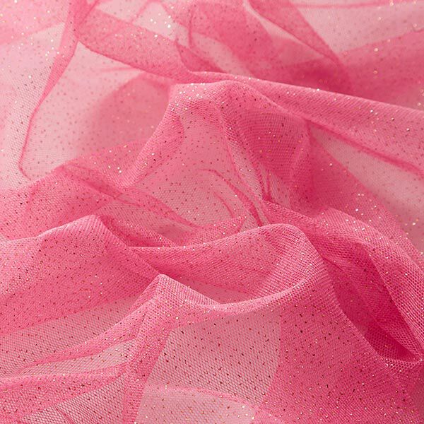 Glittertule royal – pink/goud,  image number 2