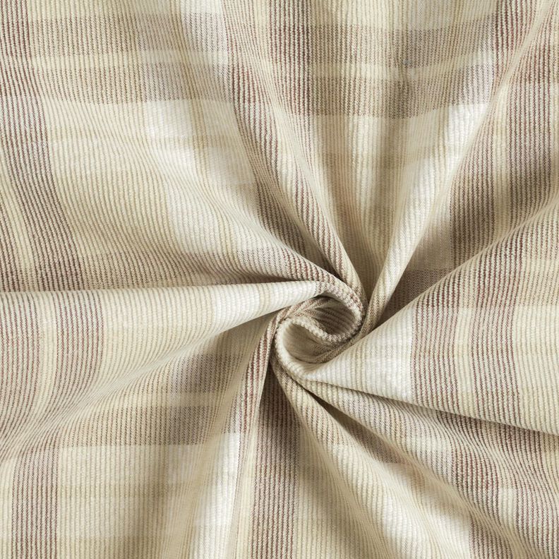 Corduroy tartan – cashew, image number 4