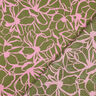 Katoensatijn Magnolia | Nerida Hansen – pistache/roze,  thumbnail number 4