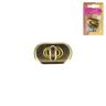 Draaisluiting [ 2,1 x 3,7 cm ] – goud metalen,  thumbnail number 1